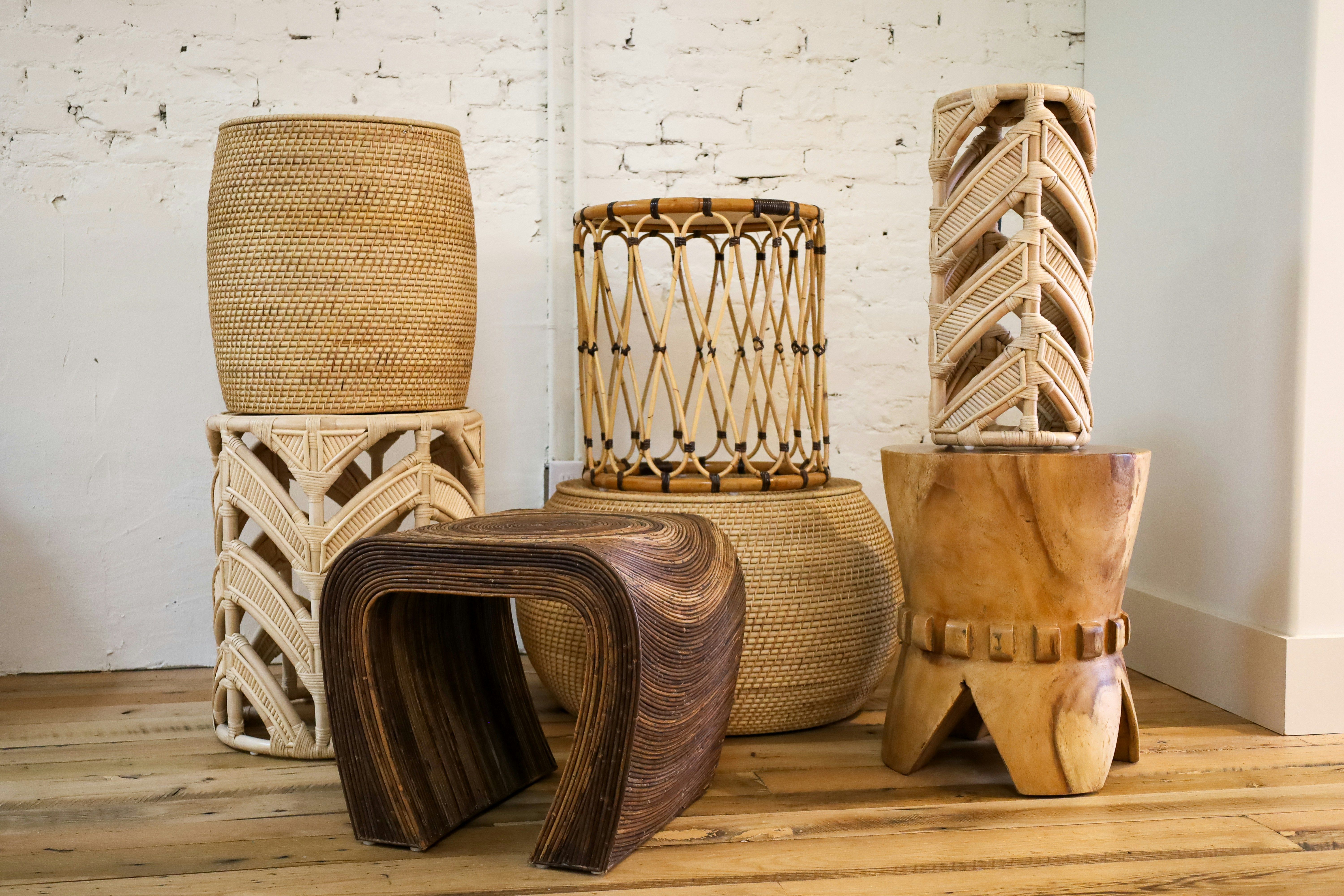 Craft a table out of recycled materials to elevate your sustainable fall patio decor with eco-friendly style.